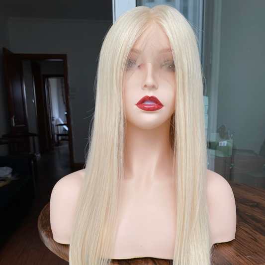 ZC-WS601 4*4 inch Silk Top Full Lace Wig 100% Virgin Hair Easy to attach