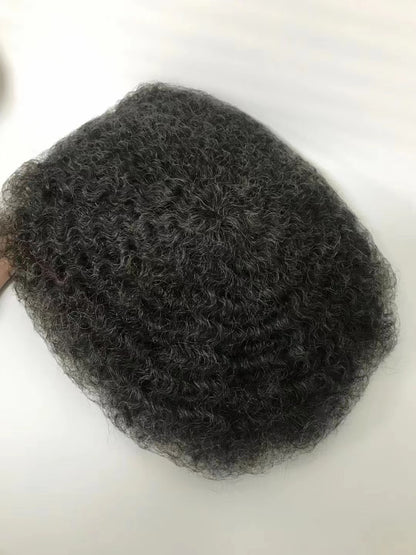 Zico Hair BF4 Afro Toupee For African American