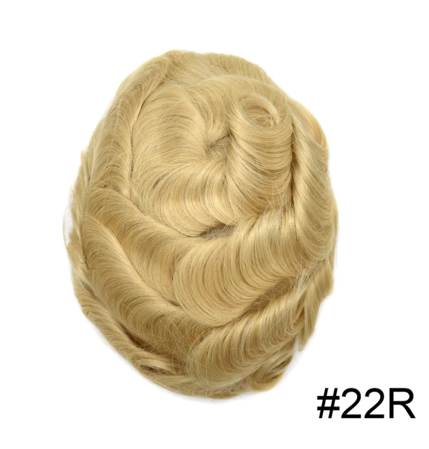 Zico Hair Q6 Stock French Lace Hair Replacement With PU Sides and Back