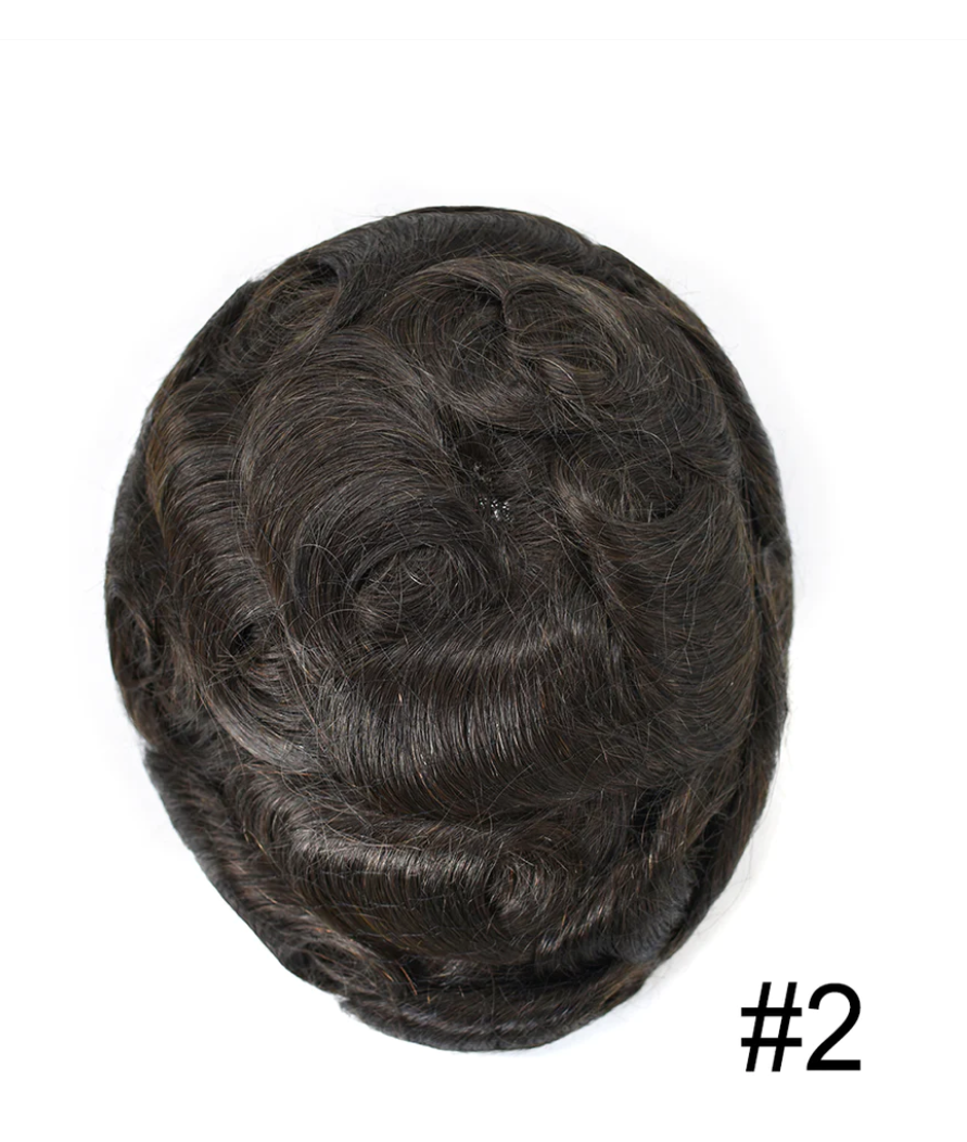 Zico Hair Q6 Stock French Lace Hair Replacement With PU Sides and Back