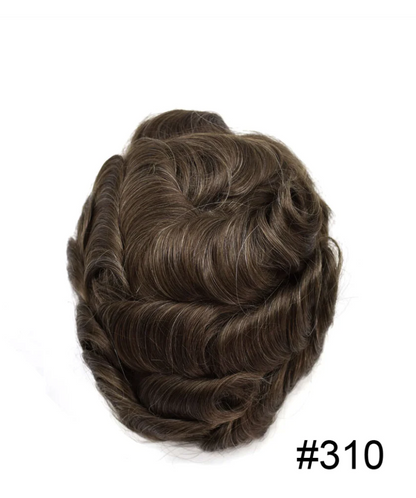 Zico Hair Q6 Stock French Lace Hair Replacement With PU Sides and Back